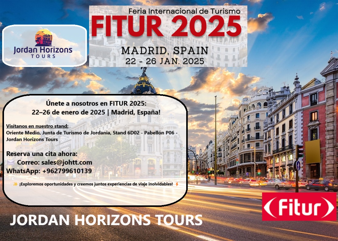 Agencias de viajes y operadores turísticos de Jordania en FITUR Madrid 2024.